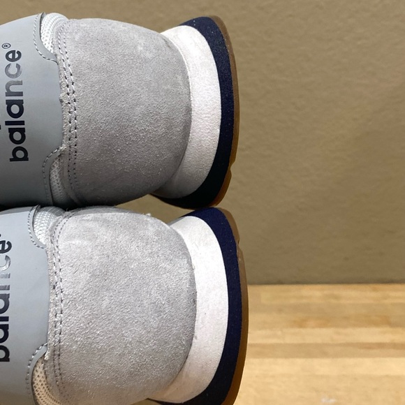 New Balance 500 Classic Gray Blue Comfort Sneakers GM500SG Men Lace up Sz 11.5 D - Picture 8 of 11